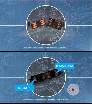 R-SIM15 Nano Unlock RSIM Card Fit for iPhone 13 Pro XS MAX XR 8 IOS 14.7