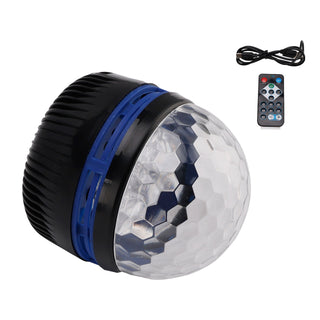 Ocean Wave Aurora Projector Lamp Colorful LED Night Light Remote Bedroom