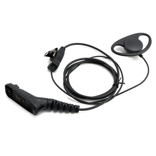 8268-614-D Type Large Earhook Headset For XPR6350 XiRP8208 DP3401 DGP6150 GP338D