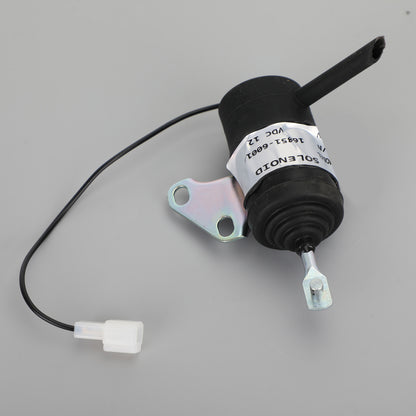 16851-60014 Fuel Shut Off Solenoid For Kubota BX2230D RTV900R RTV900T 052600-453 Generic