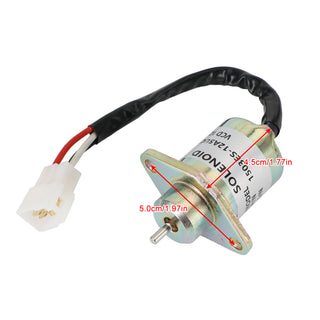 Fuel Shut Off Solenoid Shutdown For Kubota Yanmar SA-4569-T 17454-60010 12V