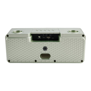 Wireless Bluetooth Speaker Dual Microphone Karaoke for Home Party Picnic Outdoor