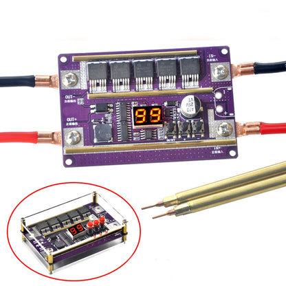 99 Gears Of Power Adjustable Mini Spot Welder Controller Board DIY Kit Generic