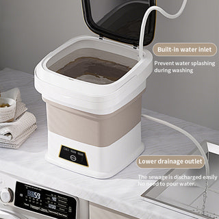 13L Portable Washing Machine – Foldable Mini Washer