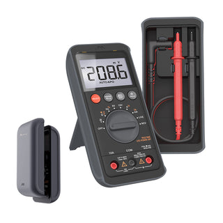 topteng Digital Multimeter Tester, DC AC Voltmeter Ohm Volt Amp Continuity Test