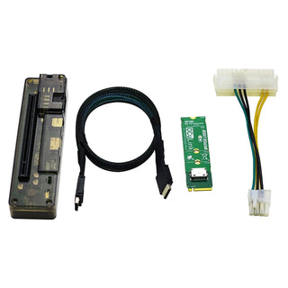 EXP GDC OCuLink Dock PCIe 4.0 x4 Mini External Card Adapter M.2 Mkey to OCuLink