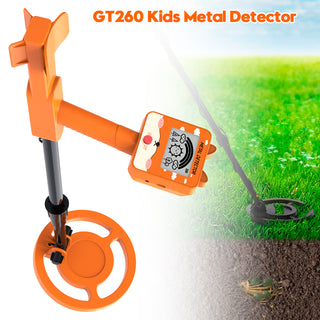 GT260 Kids Child Metal Detector Waterproof Coil Adjustable 6.3" Search Coil ORG