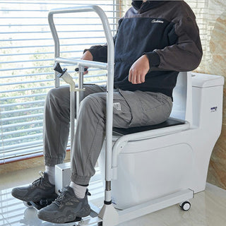 4-in-1 Electric Transfer Chair – Adjustable Height, Portable Design