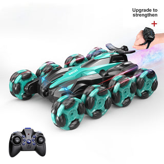 Gesture Sensing Remote Control Cars ransform Drift Off Road Vehicle for Boys Age 6-14 Year Old Cool 8 Wheels Hand Controlled rc Stunt Car Toys