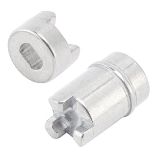 WP2220457 Refrigerator Ice Crusher Coupler + WP2220458 Coupling
