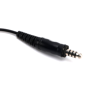 7.1-C9 Advanced Rear Mount Big Plug Tactical Earhook Bone Headphones Headset