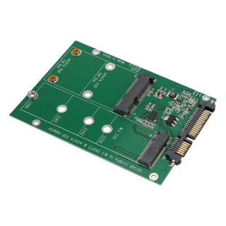 M.2 B / B+M KEY NGFF 2.5" mSATA SSD to SATA III Board Converter Adapter Card