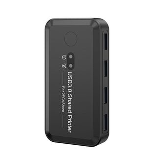 USB3.0 Switcher 2-Input 4-Output Printer Sharing Device Dual Computers Share