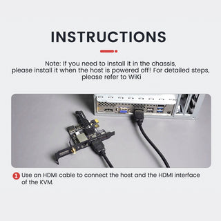 Sipeed NanoKVM-PCIe Remote Control Operation and Maintenance Server RISC-VPiKVM