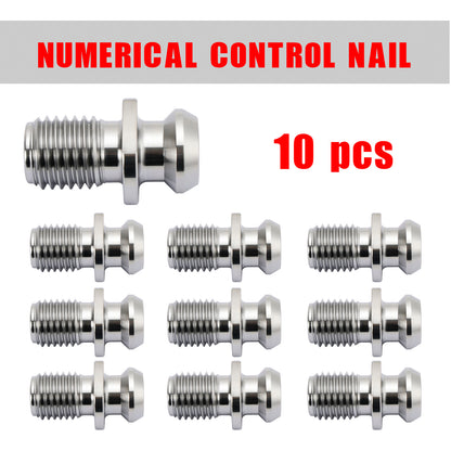 10Pcs CAT50 45° 1.140" Pull Stud Coolant Thru Retention Knob For Mazak