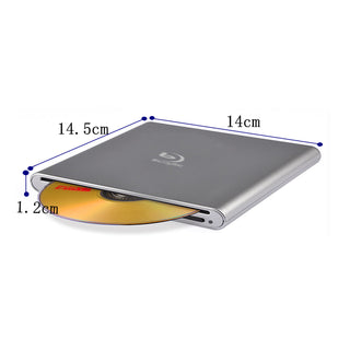 BD Burner  External USB 3.0 Slot In DVD RW BD Writer Portable Drive