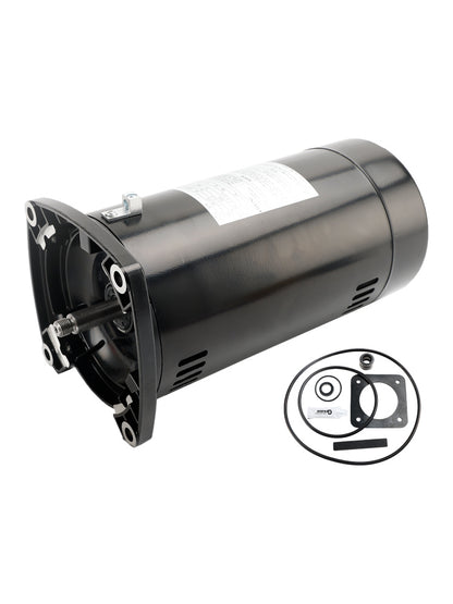 1HP 115/230V Pool Motor 3450RPM 48Y Frame Square Flange Pool Pump Motor USQ1102