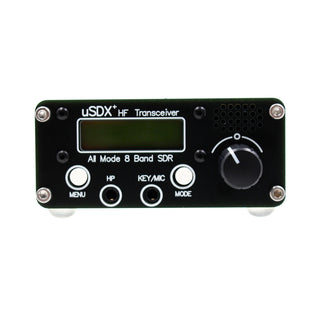 8-Band USDX+ HF Transceiver HF Ham Radio QRP CW Transceiver 3W-5W All Mode