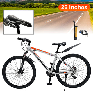 26-Inch Mountain Bike for Adults – Dual Disc Brakes MTB Bicycle for Trail & Outdoor Riding