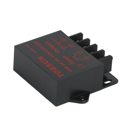 DC Voltage Regulator Buck Converter DC 24V To DC 12V 5A 60W Step Down Reducer Generic