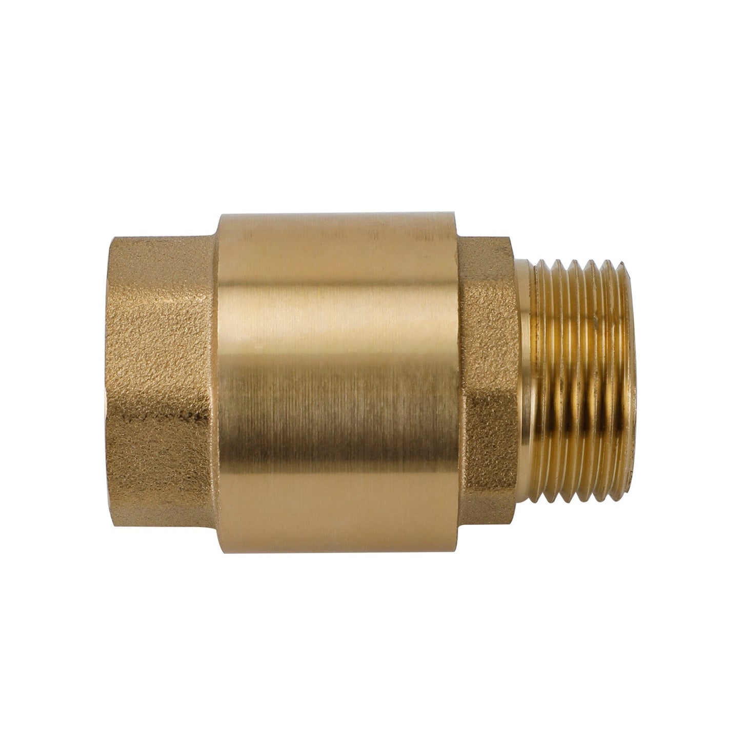 Brass Check Valve G1/2" G3/4" G1" M To F Thread Non-Return Backflow Prevention Generic