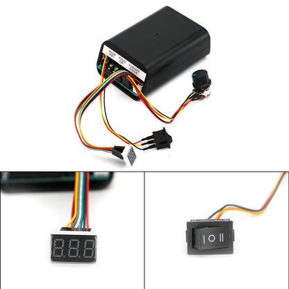 DC10-55V 40A PWM Motor Stepless Variable Controller CW CCW Reversible Switch Generic