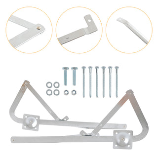 Pair Attic Ladder Spreader Hinge Arms For MFG Werner Series 55-2 after 2010