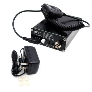 Usdr usdx+ Plus Transceiver SDR QRP CW All Mode 8 Band w/Power Adapter US Plug