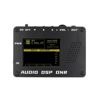 Audio DSP Noise Reducer DNR Digital Filter SSB Ham radio YAESU ICOM + Speaker