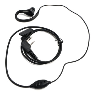 K-030-626 Earhook Headset For TK-208 TK-220 TH-D7 TH-F6 RPU416A KG-UVD1 TG-K4AT