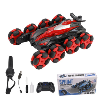 Gesture Sensing Remote Control Cars ransform Drift Off Road Vehicle for Boys Age 6-14 Year Old Cool 8 Wheels Hand Controlled rc Stunt Car Toys