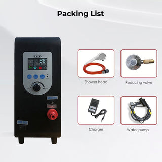 Portable Propane Water Heater Outdoors Instant Camping Shower