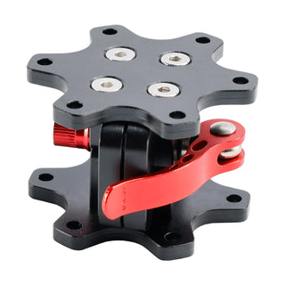70mm Steering Wheel Quick Release Hub Adapter For Thrustmaster/Logitech Black