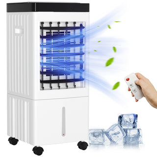 3-IN-1 Evaporative Air Cooler Conditioner w/ Remote Control Fan & Humidifier
