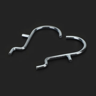 20 PACK 1" Jumbo 'J' Metal Peg Garage Hanger Hooks 1/8 to 1/4 Inch Pegboard