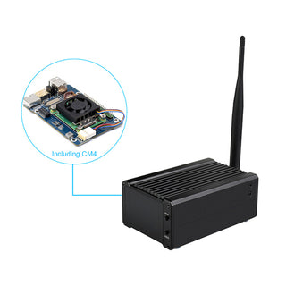 CM4 Computing Module NAS Network Storage Server SATA Interface 2" LCD Screen US