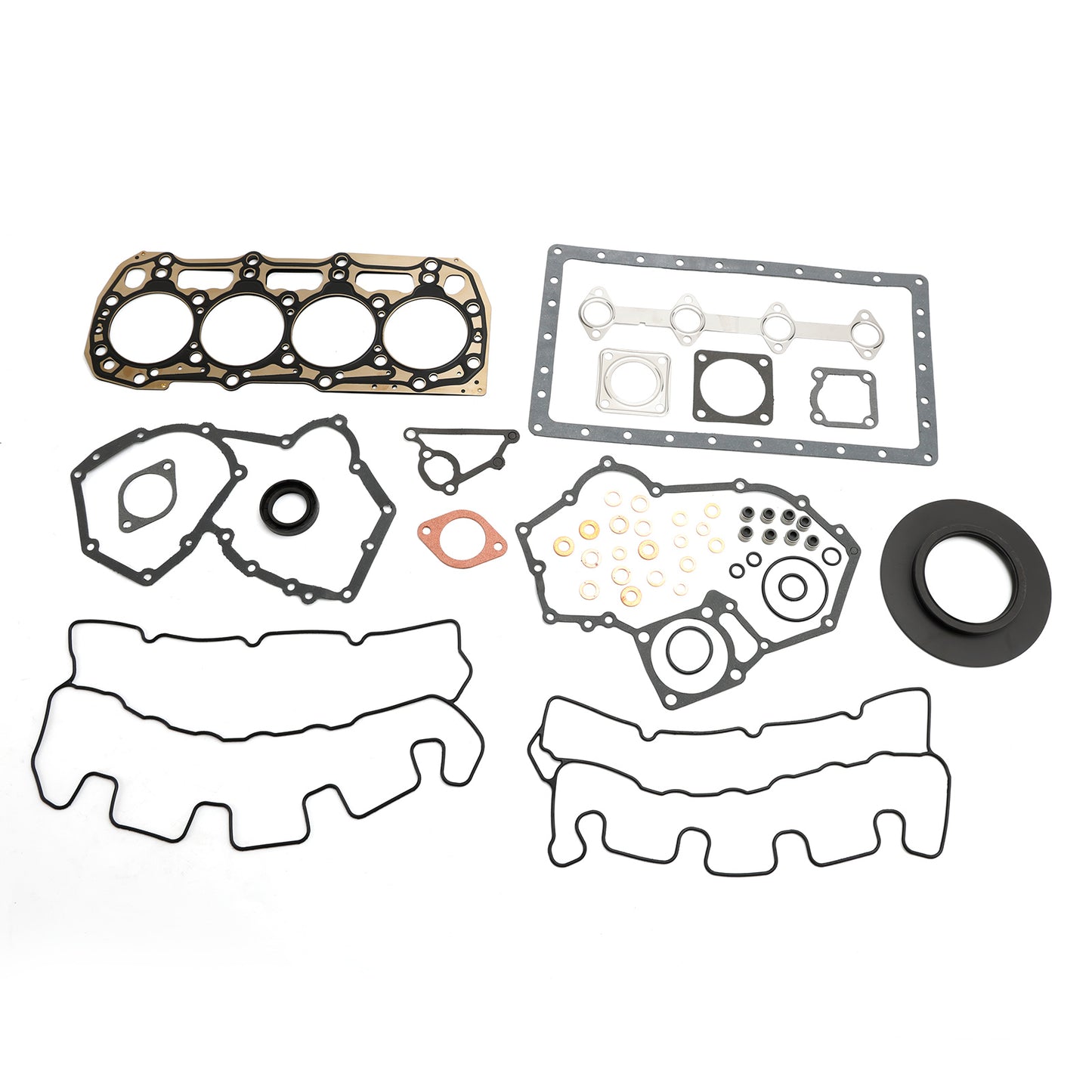 Complete Cylinder Head With Gasket Kit For Caterpillar Skid Steer Loader: 216, 226, 228, 232, 242, 216B, 226B, 232B, 242B, 216B2, 232B2 Generic