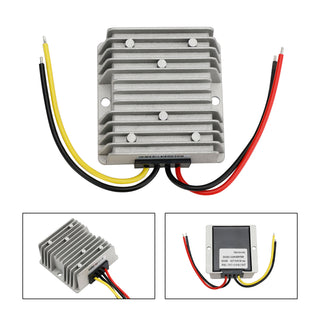 Waterproof DC 9-36V To DC 13.8V 10A Voltage Stabilizer Car Power Supply Regulator