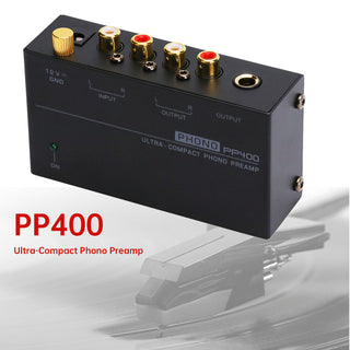 PP400 Ultra-Compact Phono Preamp Preamplifier Preamplificador Phono Preamp