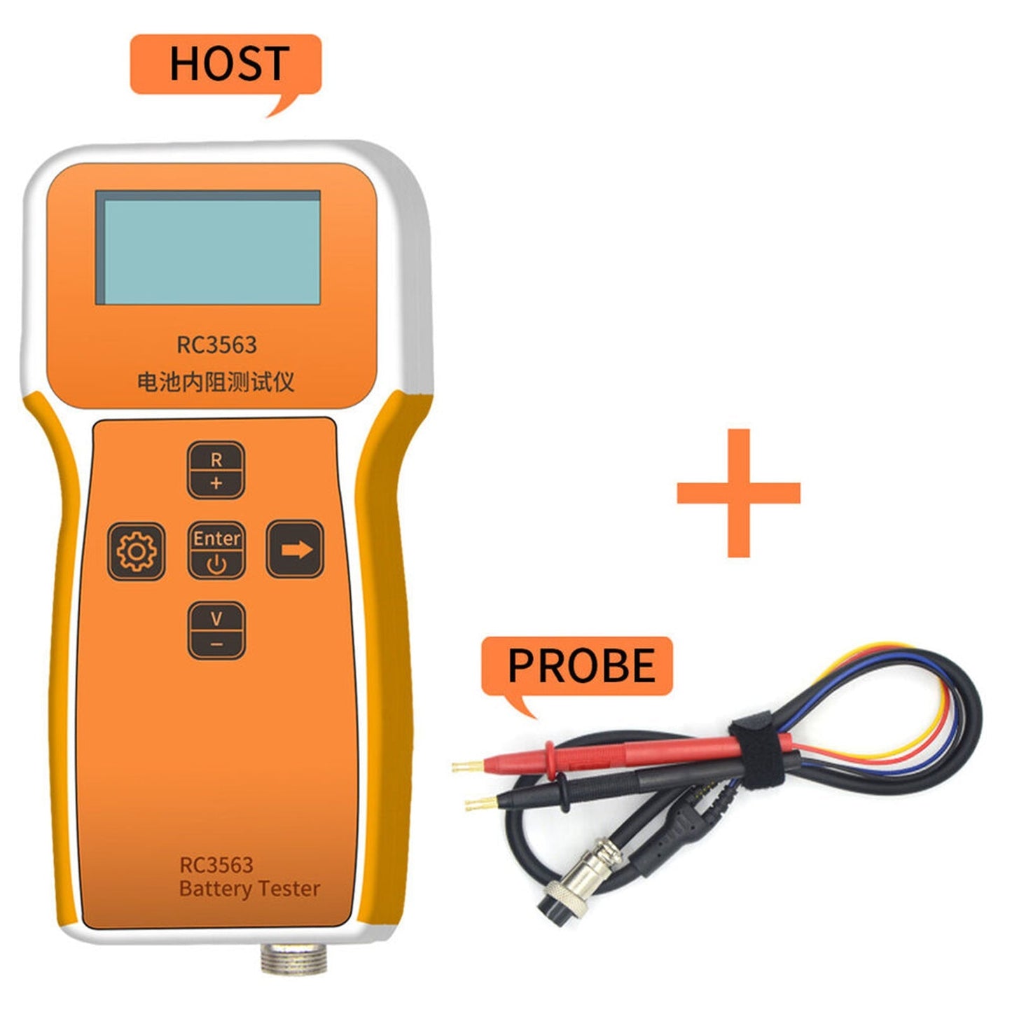 RC3563 Battery Voltage Meter Internal Resistance Voltage Tester Detector Generic