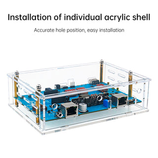 BananaPi Openwrtone Shell Acrylic Transparent Protective Shell External Antenna