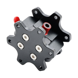 70mm Steering Wheel Quick Release Hub Adapter For Thrustmaster/Logitech Black