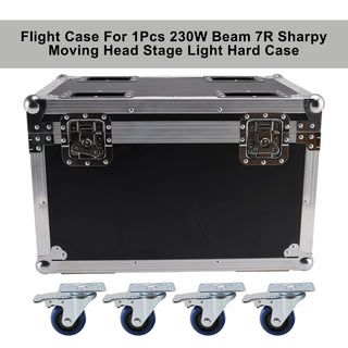 Flight Case For 1Pcs 230W Beam 7R Sharpy Moving Head Stage Light Hard Case
