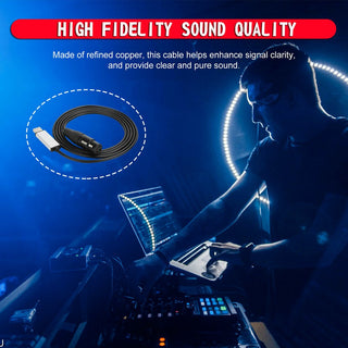 USB to DMX Interface Adapter DMX512 Stage Light Controller Cable For Computer