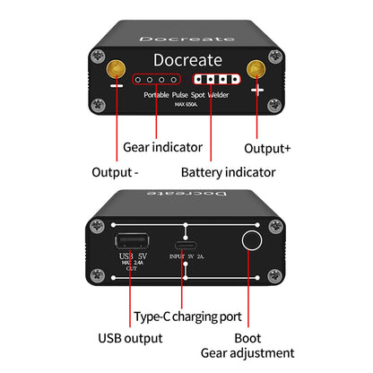 DIY Portable Mini Spot Welder Machine Welding Power With Pen For 18650 Battery Generic