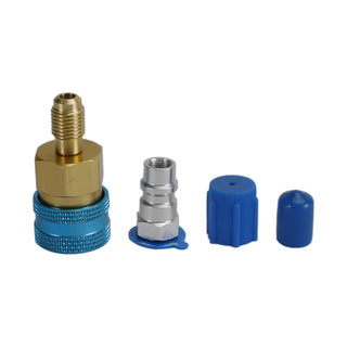 1/4" SAE Low Side Quick Coupler Hose Adapter Fitting Connector