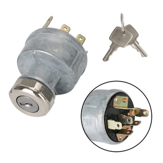 Ignition Switch W/2 Keys AR58126 For John Deere Tractor 4000 4430 4020 4050