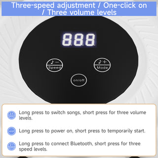 Music Boxing Machine Gym Office 9 Modes & 9 Speeds Boxing Workout Equipment Target for Home Boxing Wall Mount Machine for Adults Teens Smart Bluetooth Punching Trainer with Gloves