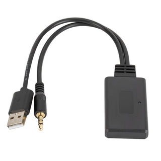 Car CD Audio Bluetooth 5.0 Receiver USB 3.5mm Jack Adapter For Car AUX Speaker