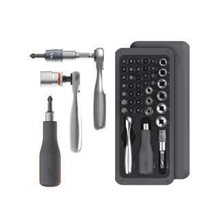 topteng Polycarbonate and Alloy Steel 41-Pieces Mini Ratchet and Screwdriver Set
